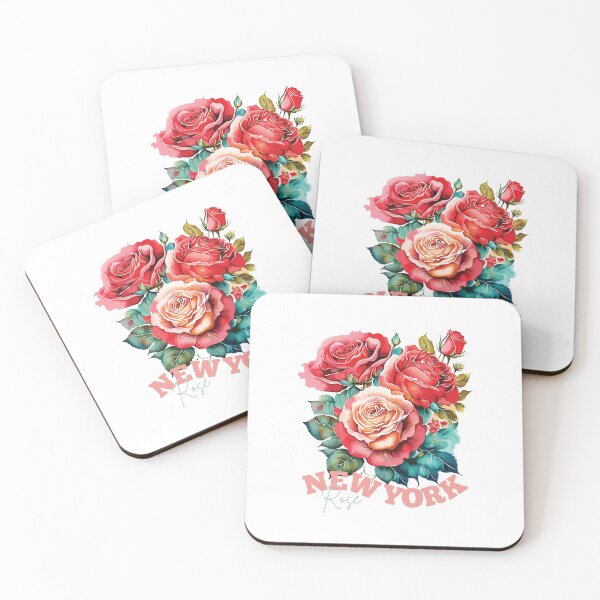 Item preview, New York State Flower Rose Classic T-shirt Sticker designed and sold by ThinkNature!.