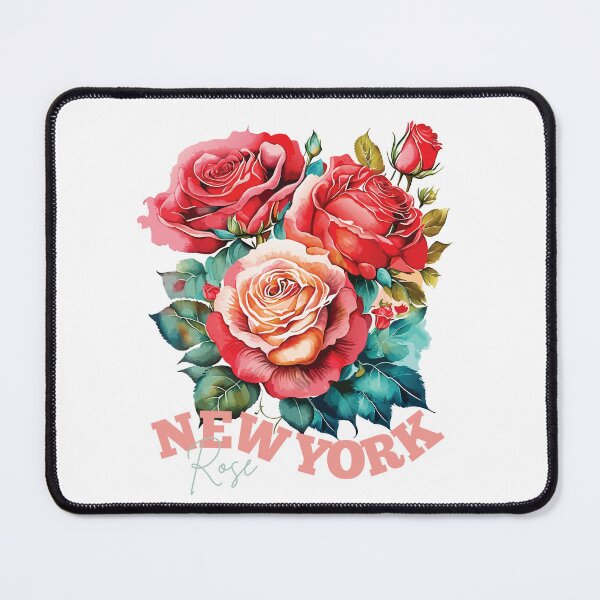 Item preview, New York State Flower Rose Classic T-shirt Sticker designed and sold by ThinkNature!.