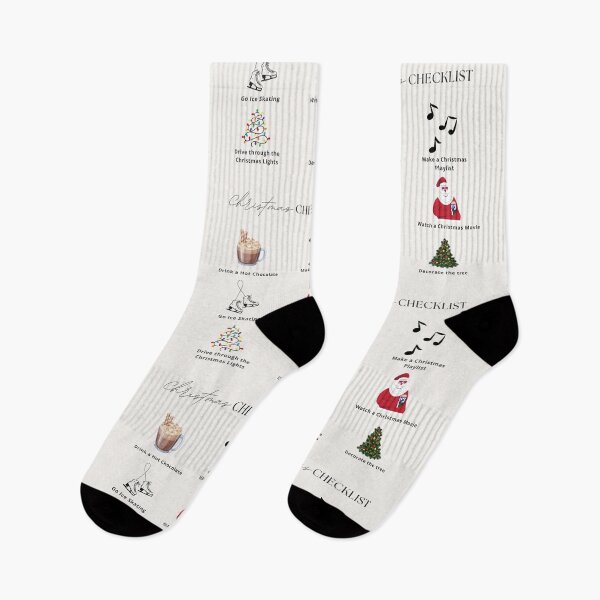 Item preview, Christmas Checklist Print designed and sold by Femme Pastel Collective.