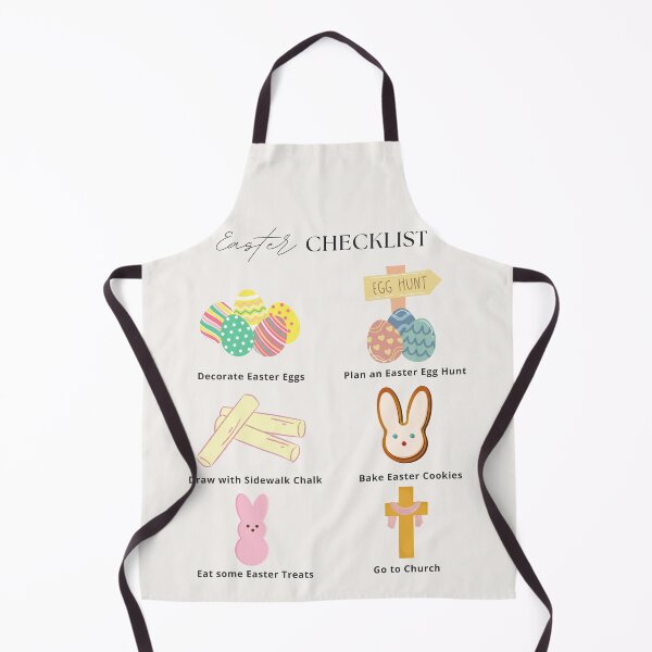 Item preview, Easter 2025 Checklist Print designed and sold by Femme Pastel Collective.