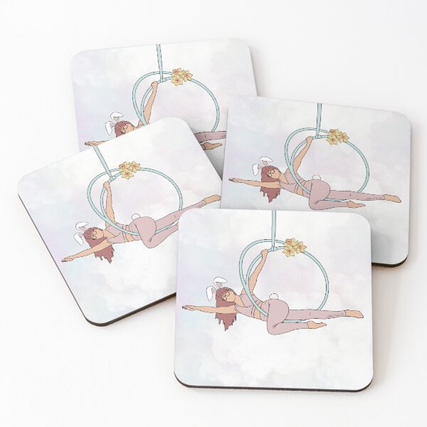 Item preview, Spring Bunny in Daffodil Hoop designed and sold by HalfmoonCreativ.