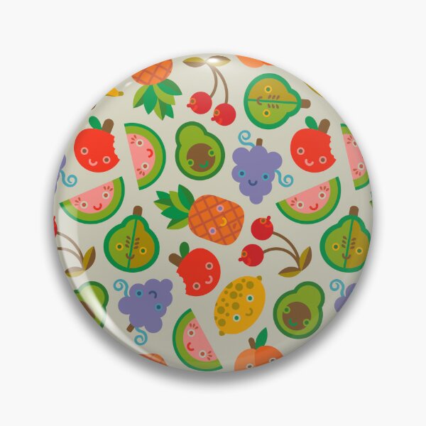 Item preview, FRUIT SWEETIES Cute Kawaii Smiling Faces - UnBlink Studio by Jackie Tahara designed and sold by Jackie Tahara of UnBlink Studio.