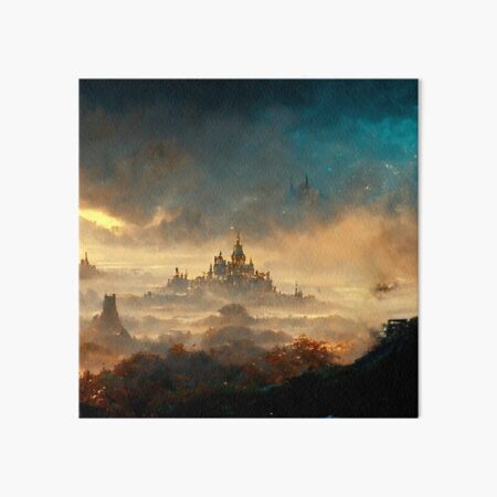 Item preview, Fantasy Kingdom in Mystical Clouds designed and sold by Amr Siam.