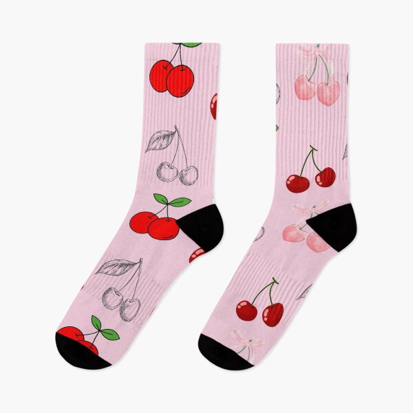 Aperçu de l'œuvre Imprimé Coquette Cerise créée et vendue par Femme Pastel Collective.