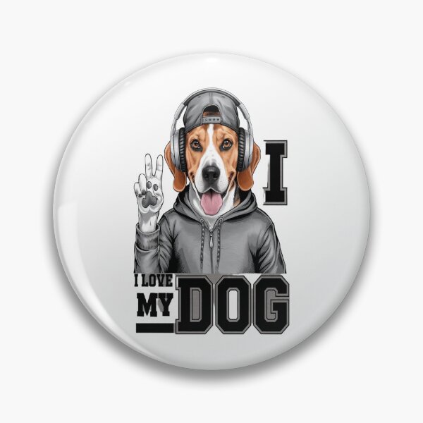 Item preview, Beagle's Victory: I Love My DOG Design designed and sold by Petpixy.