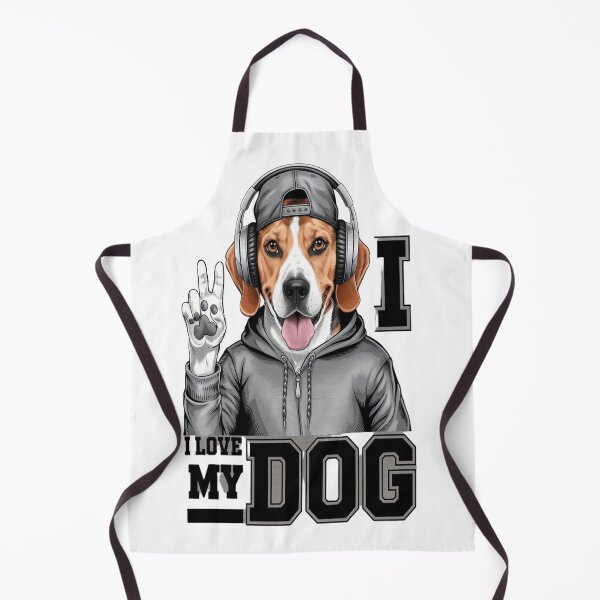 Item preview, Beagle's Victory: I Love My DOG Design designed and sold by Petpixy.