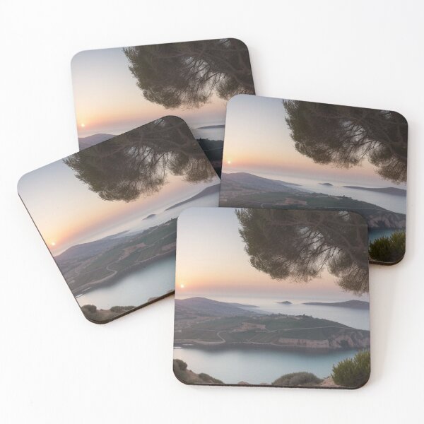 Item preview, Mediterranean Vista Sunset designed and sold by highplacidity.
