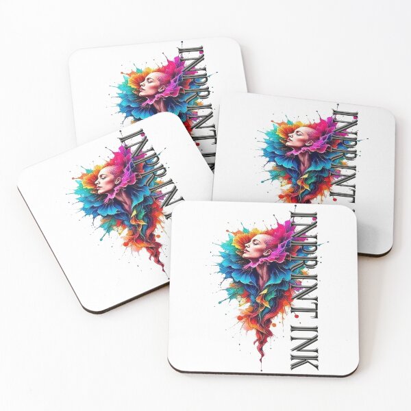 Item preview, INKY FLOWER LADY designed and sold by inprintink.