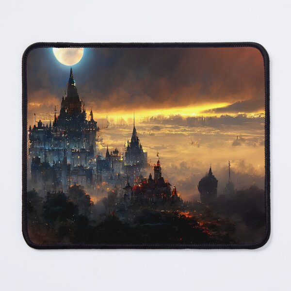 Item preview, Fantasy Castle in Mystical Twilight designed and sold by Amr Siam.