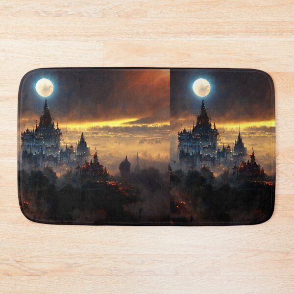 Item preview, Fantasy Castle in Mystical Twilight designed and sold by Amr Siam.