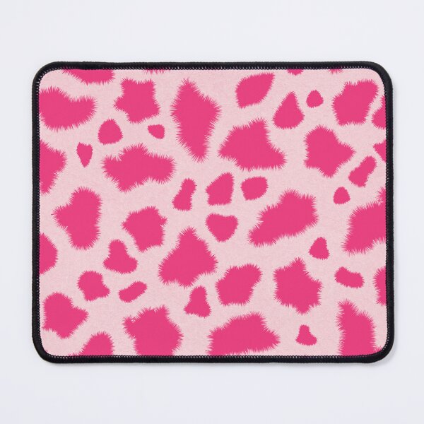 Item preview, Leather texture Ikat Cowhide Coquette Valentine Western Love soft blush hot pink designed and sold by sarakaquabubble.