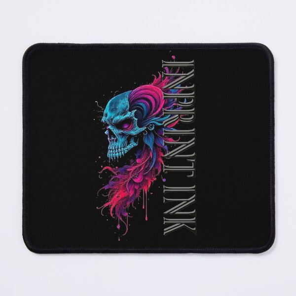 Item preview, INKY METALLIC SKULL designed and sold by inprintink.