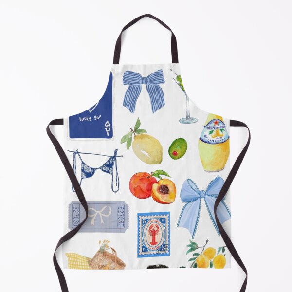 Item preview, Blue Aesthetic Summer Tiled Pattern designed and sold by Mowgv.