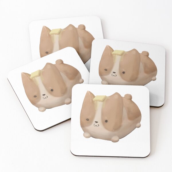 Item preview, Marshmallow dog designed and sold by Peeperclip.