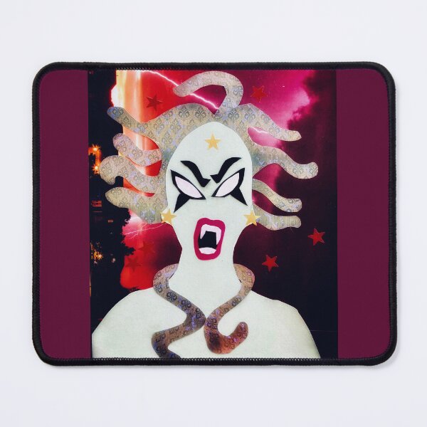 Item preview, 'Angry Medusa' Paper Collage designed and sold by Nikki Fortuin Arts & Crafts.