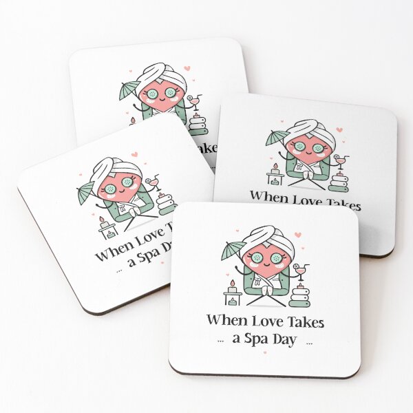 Item preview, When Love Takes a Spa Day, Unique designed and sold by villacreativa.