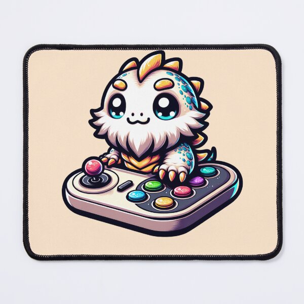 Item preview, Little White Dragon Joystick - Bearded Dragon designed and sold by aylastyle.