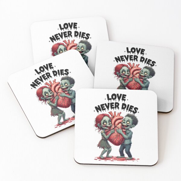 Item preview, Spooky Valentine Love Never Dies  designed and sold by 2laughinglemons.