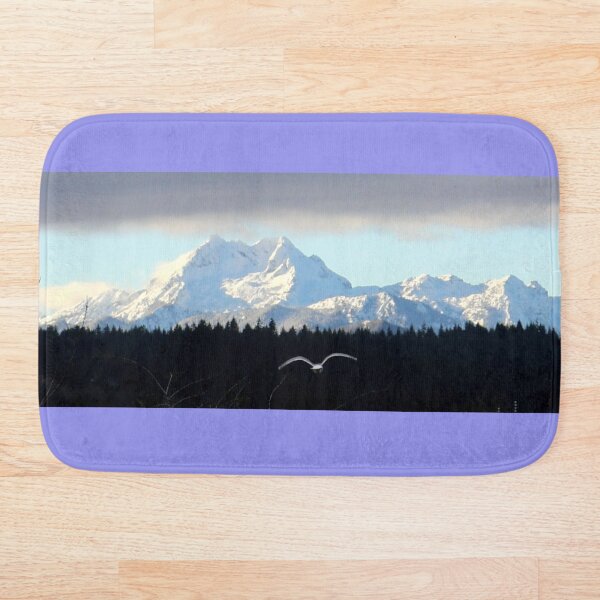 Item preview, Trio of Wings Against the Olympic Mountain Peaks designed and sold by jzmurdock.