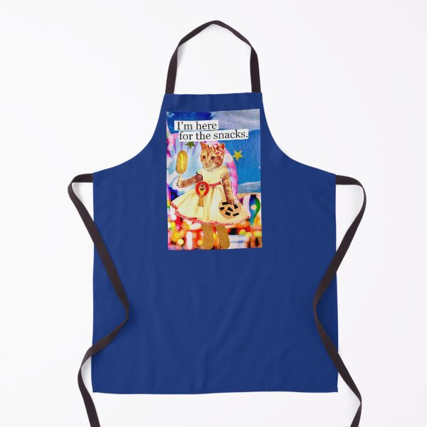 Item preview, Kitty at the Fair - 'I'm Here For The Snacks' designed and sold by Nikki Fortuin Arts & Crafts.