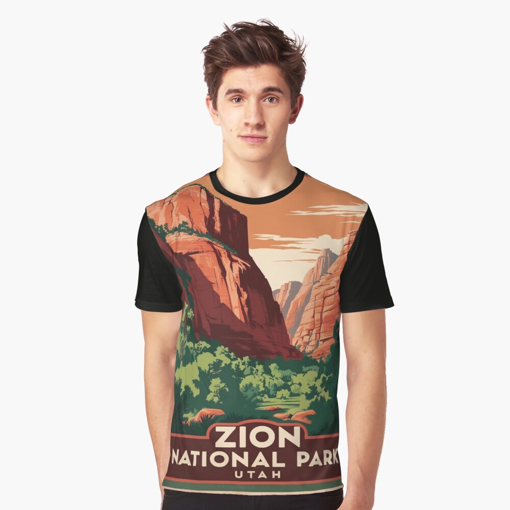 Vista previa del artículo con la obra «Camiseta gráfica», diseñado y vendido por GoodOldVintage.