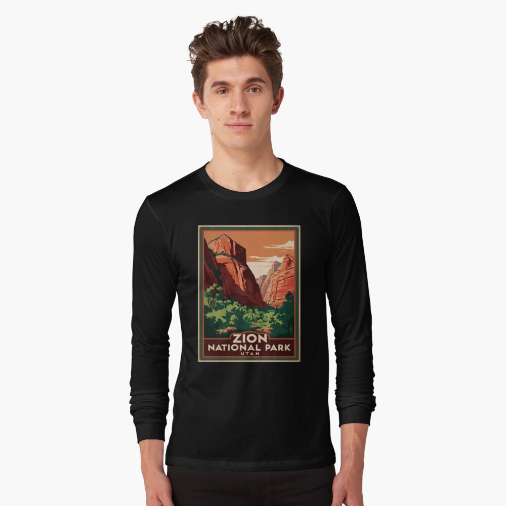 Vista previa del artículo con la obra «Camiseta de manga larga», diseñado y vendido por GoodOldVintage.