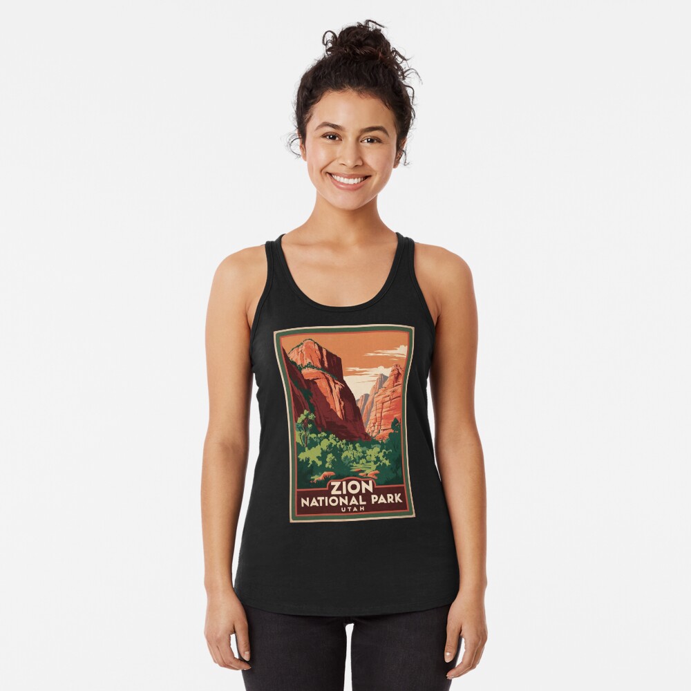 Vista previa del artículo con la obra «Camiseta con espalda nadadora», diseñado y vendido por GoodOldVintage.