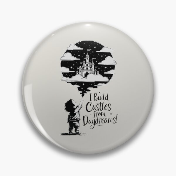 Item preview, I Build Castles from Daydreams - Imaginative Kids Design designed and sold by MolonasDesigns.