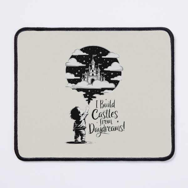 Item preview, I Build Castles from Daydreams - Imaginative Kids Design designed and sold by MolonasDesigns.