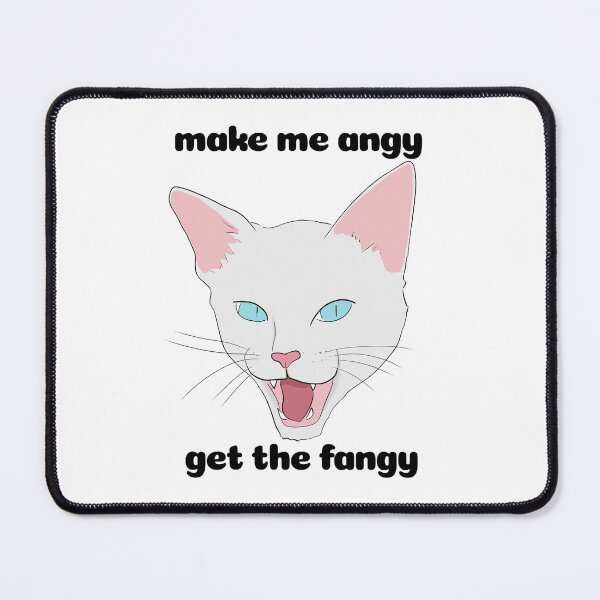 Item preview, Make Me Angy, Get the Fangy - Cat designed and sold by rornelson.