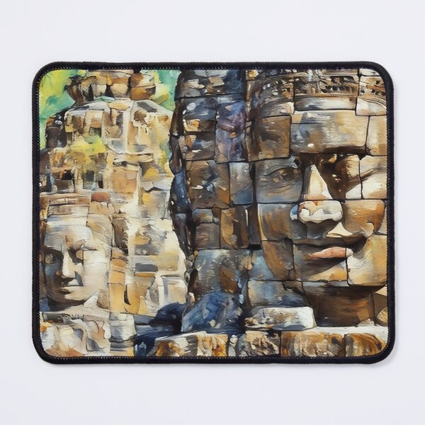Item preview, The Faces of Bayon Temple, Cambodia  designed and sold by The Wandering Bookworm.