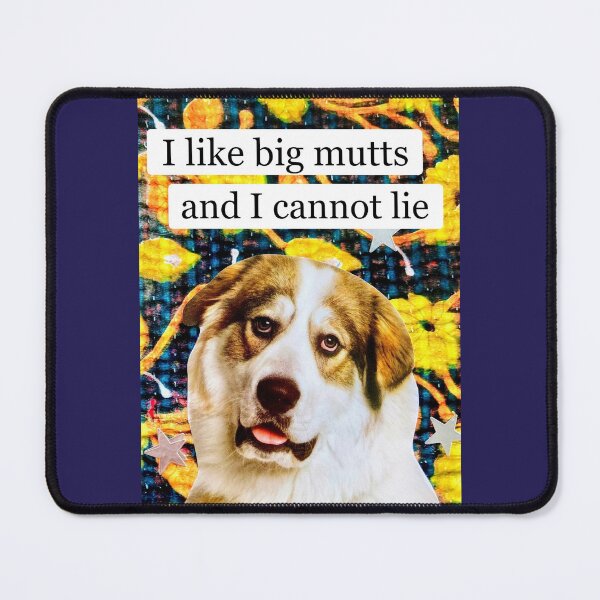 Item preview, Large White Sheepdog - 'I Like Big Mutts' designed and sold by Nikki Fortuin Arts & Crafts.
