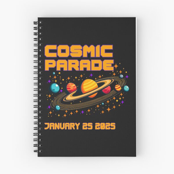 Item preview, Cosmic Parade January 25 2025:  Planetary Alignment Space Event Art designed and sold by elynne9.