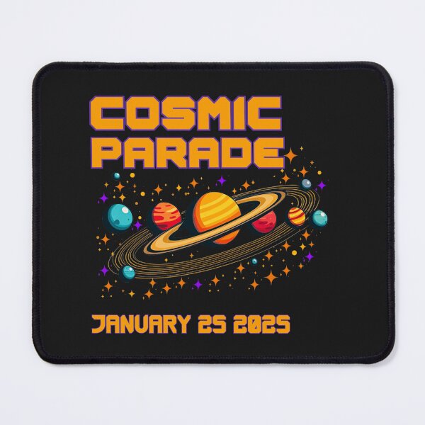 Item preview, Cosmic Parade January 25 2025: Planetary Alignment Space Event Art designed and sold by elynne9.