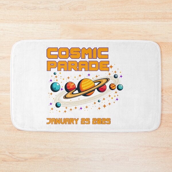 Item preview, Cosmic Parade January 25 2025:  Planetary Alignment Space Event Art designed and sold by elynne9.