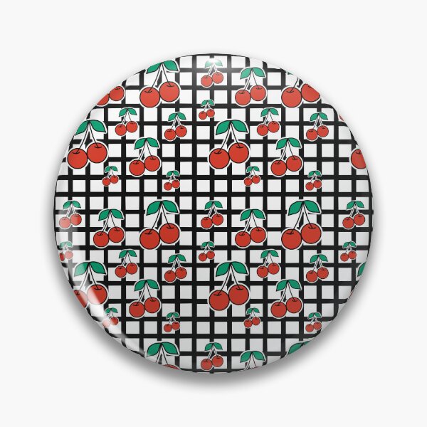 Item preview, Red Checkered Cherries designed and sold by festivefetti.