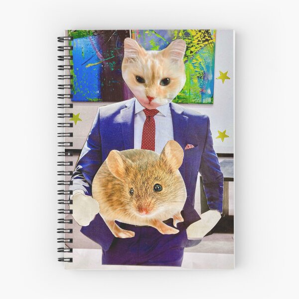 Item preview, Ragdoll Cat and Mouse - ‘Tim and His Mousie’ designed and sold by Nikki Fortuin Arts & Crafts.