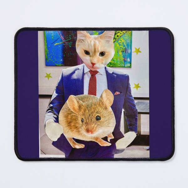 Item preview, Ragdoll Cat and Mouse - ‘Tim and His Mousie’ designed and sold by Nikki Fortuin Arts & Crafts.