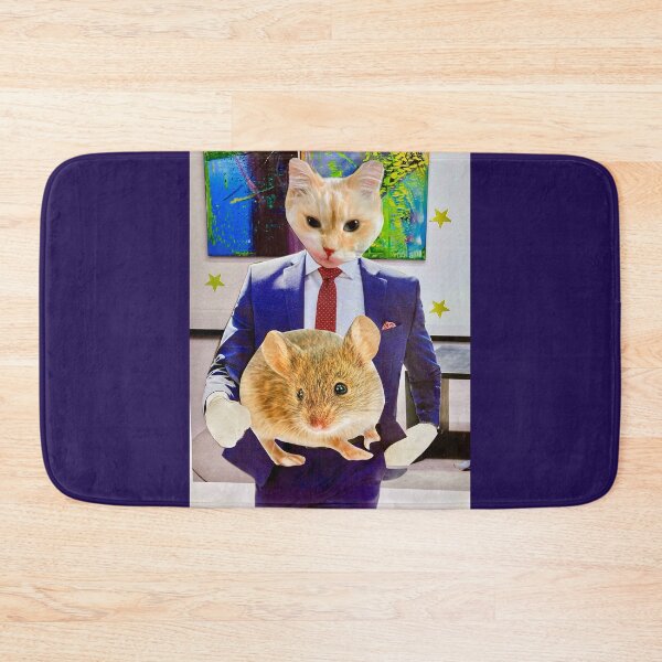 Item preview, Ragdoll Cat and Mouse - ‘Tim and His Mousie’ designed and sold by Nikki Fortuin Arts & Crafts.