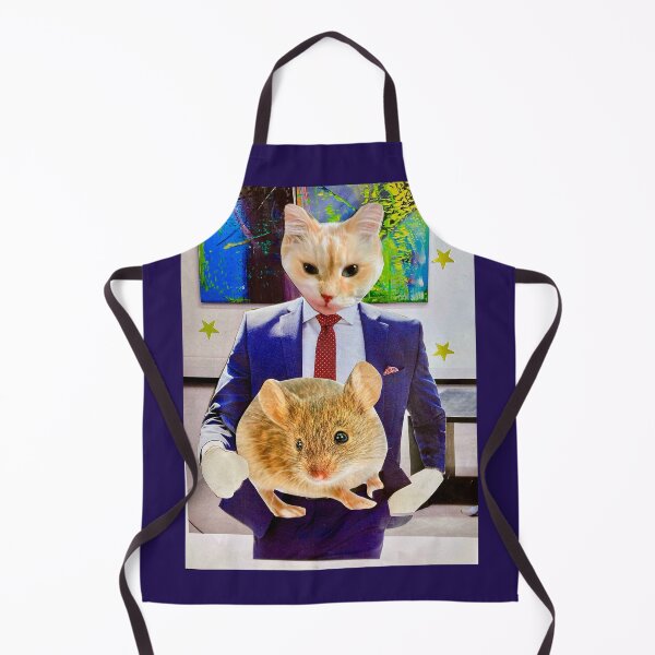 Item preview, Ragdoll Cat and Mouse - ‘Tim and His Mousie’ designed and sold by Nikki Fortuin Arts & Crafts.