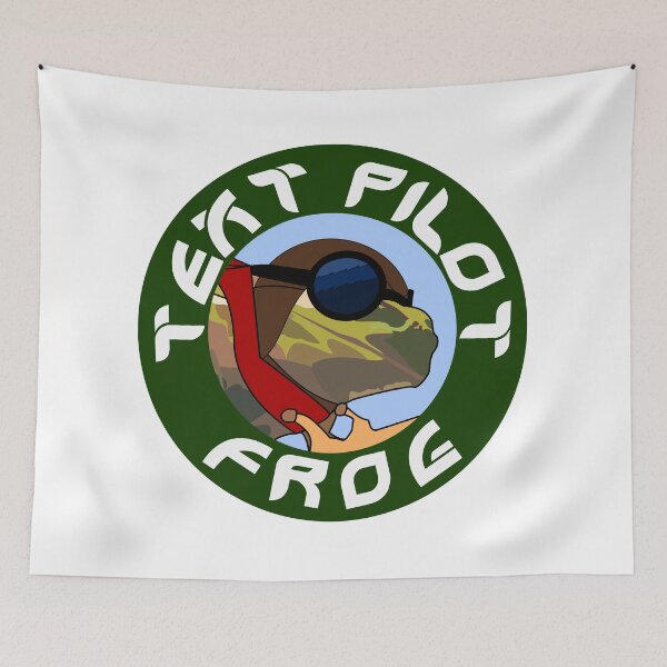 Artikelvorschau, Text Pilot Frosch entworfen und verkauft von TextPilotFrog.