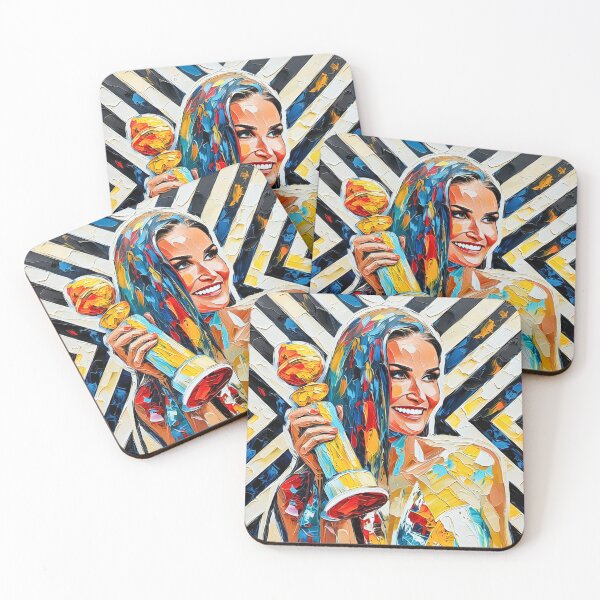 Artikelvorschau, Demi Moore bei den Golden Globes entworfen und verkauft von PopCultureArtShop.
