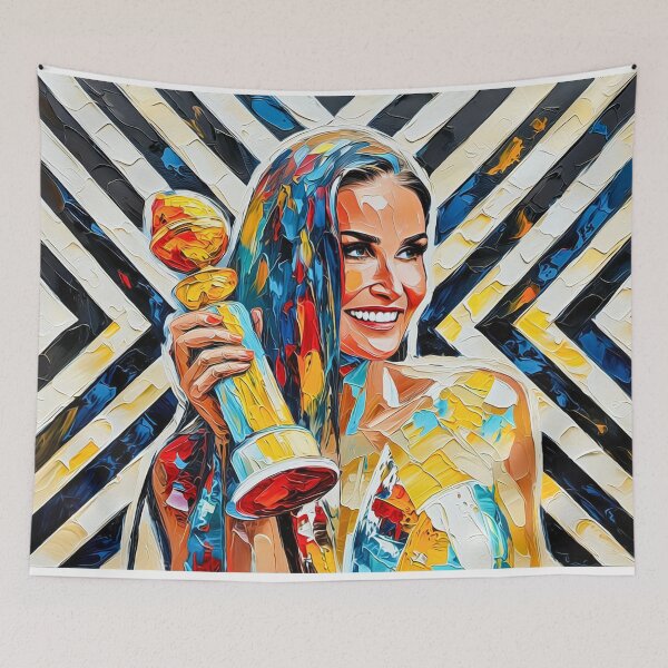 Item preview, Demi Moore at the Golden Globes designed and sold by PopCultureArtShop.