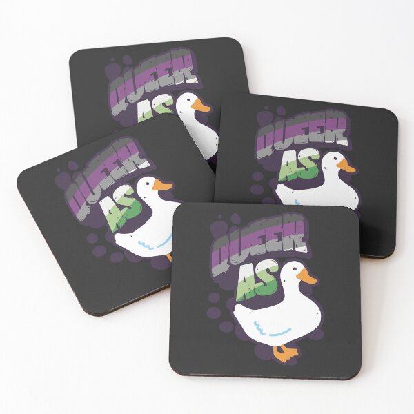Item preview, Aroace Queer as Duck LGBT Asexual Aromantic Pride Flag designed and sold by Clara Hollins.
