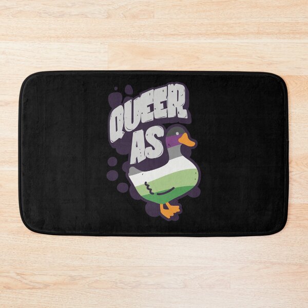 Item preview, Aroace Queer as Duck LGBT Asexual Aromantic Pride Flag designed and sold by Clara Hollins.