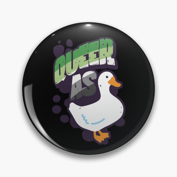 Item preview, Aromantic Queer as Duck LGBT Pride Flag designed and sold by Clara Hollins.