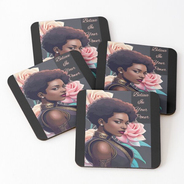 Item preview, Believe In Your Power Woman Glow Rose Flowers designed and sold by Melan Designs.