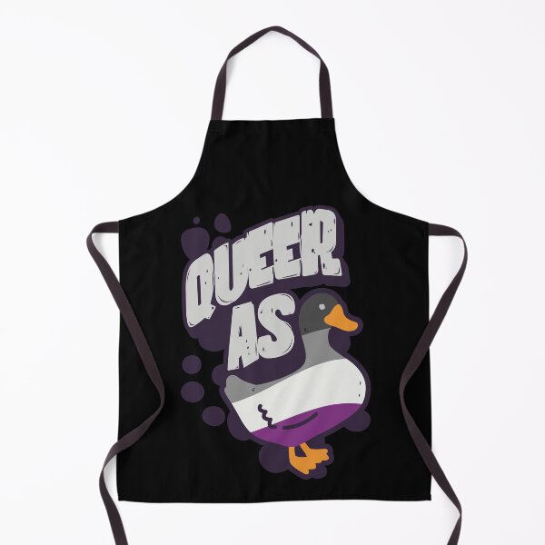 Item preview, Asexual Queer as Duck LGBT Pride Flag designed and sold by Clara Hollins.