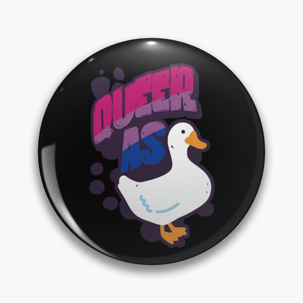 Item preview, Bisexual Queer as Duck LGBT Pride Flag designed and sold by Clara Hollins.