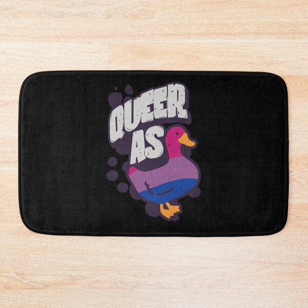 Item preview, Bisexual Queer as Duck LGBT Pride Flag designed and sold by Clara Hollins.